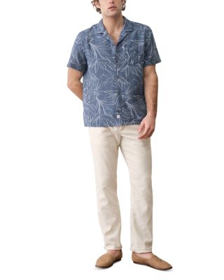 Resort Blue Floral Shirt