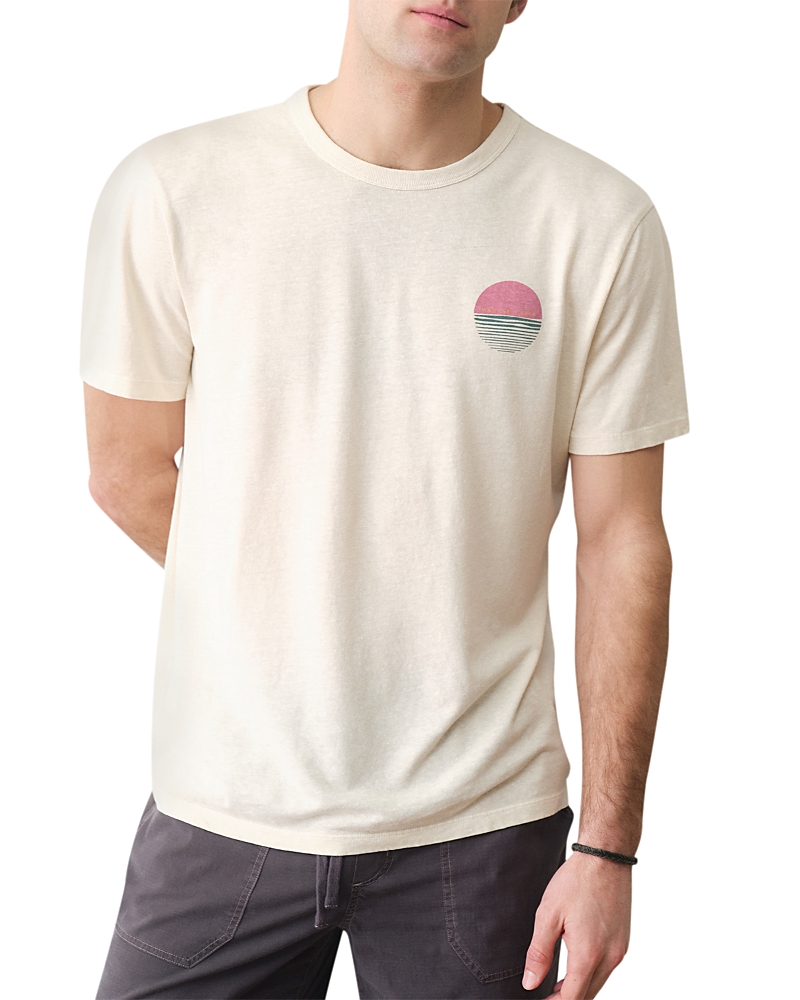 Marine Layer Ocean Sunset Hemp Cotton T-Shirt