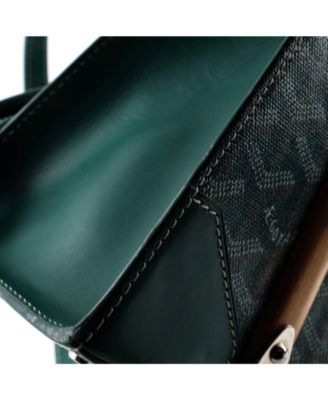  PM Saigon Top Handle Bag Coated Canvas with Leather