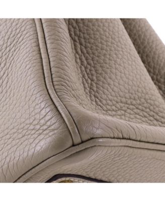 Birkin 30 Handbag Green Clemence with Gold Hardware