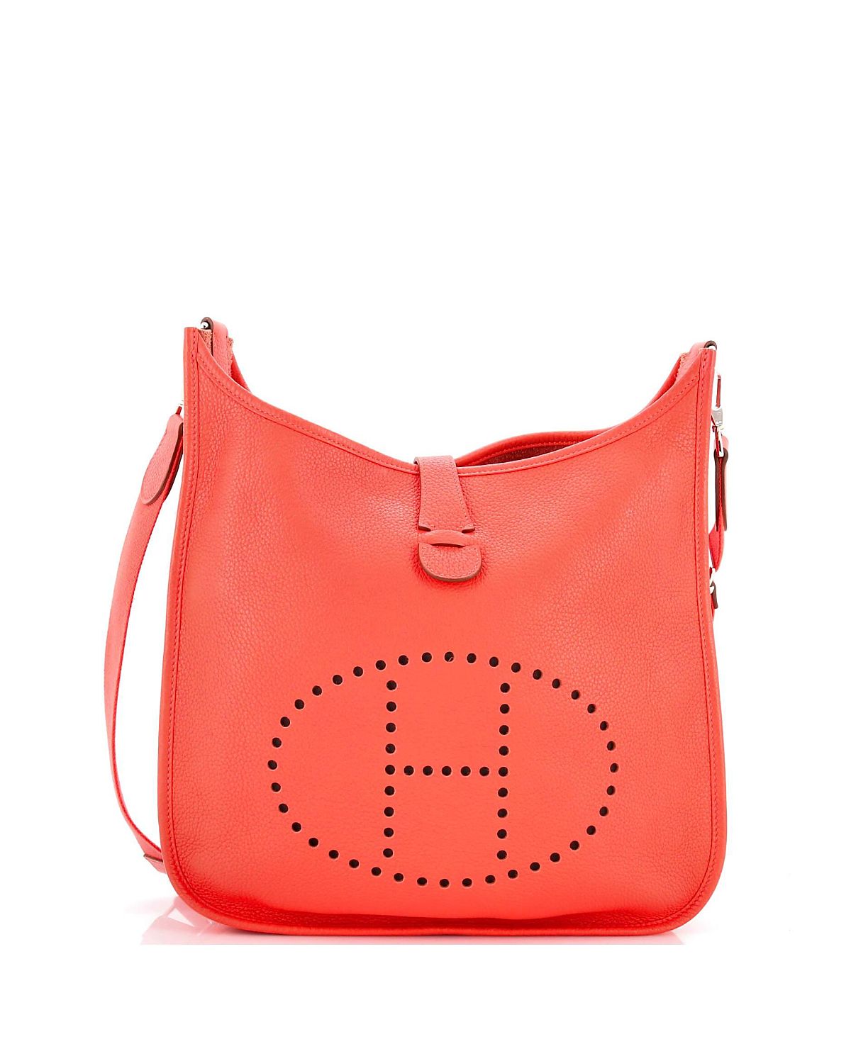 Pre-Owned HERMES Pm Evelyne Bag Gen Iii Clemence