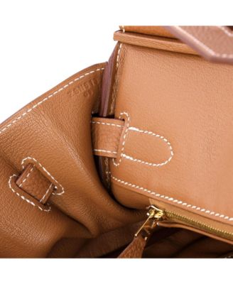 Birkin 30 Handbag Brown Togo with Gold Hardware