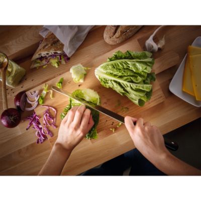 Gourmet 7" Hollow-Edge Santoku Knife