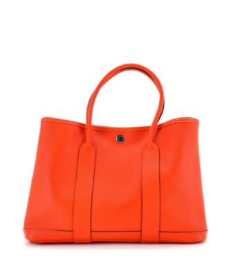 30 Garden Party Tote Leather