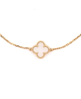  Sweet Alhambra Bracelet 18K Gold and Mother of Pearl