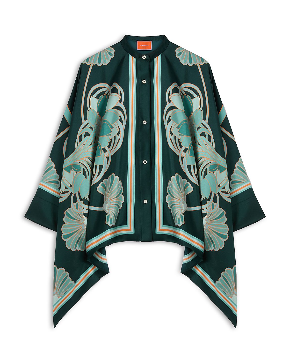 La DoubleJ Foulard Silk Shirt