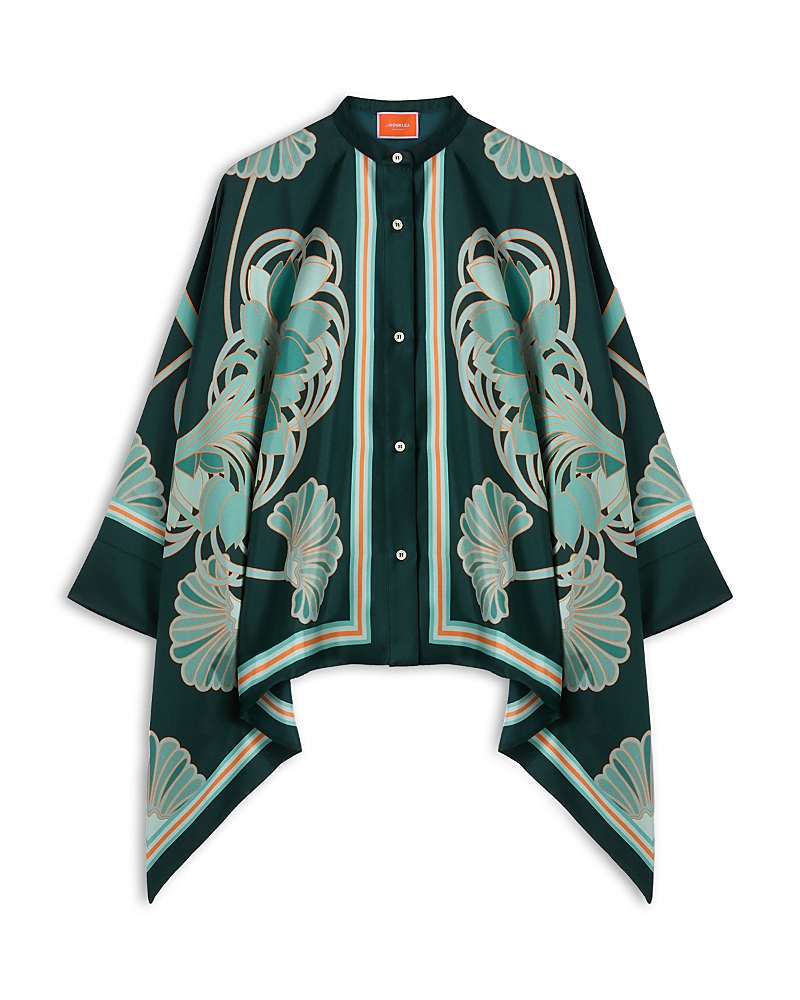 La DoubleJ Foulard Silk Shirt