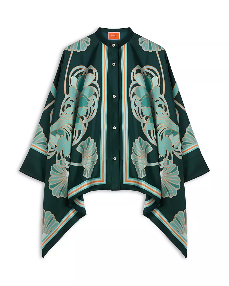 La DoubleJ Foulard Silk Shirt