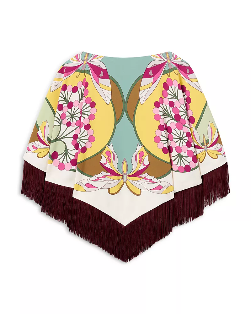 La DoubleJ Reversible Mini Poncho