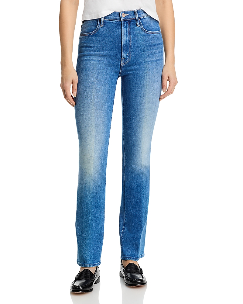Mother The Hustler Skimp High Rise Jeans in Kissing the Caddy