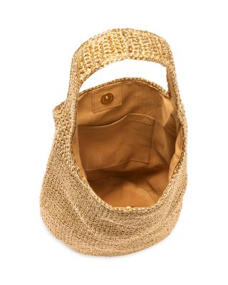 Metallic Woven Tote - Exclusive