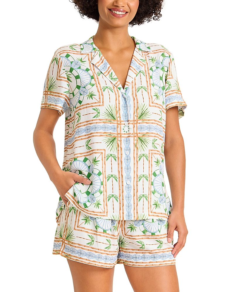 Tommy Bahama Poolside Palms Camp Shirt Cover Up