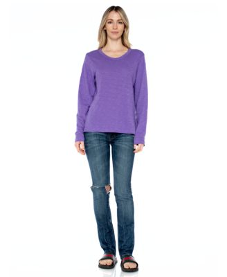 Long Sleeve Baby Fit Shrunken Crew Tee