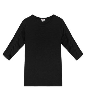  Ruched Half Sleeve Tee