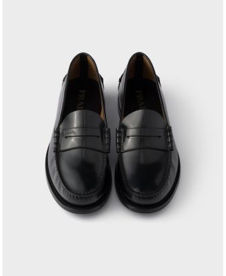  Men's Brushed Leather Loafers