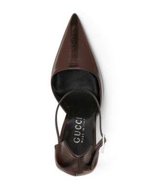 Women's Starry Mirror Pointed Pumps