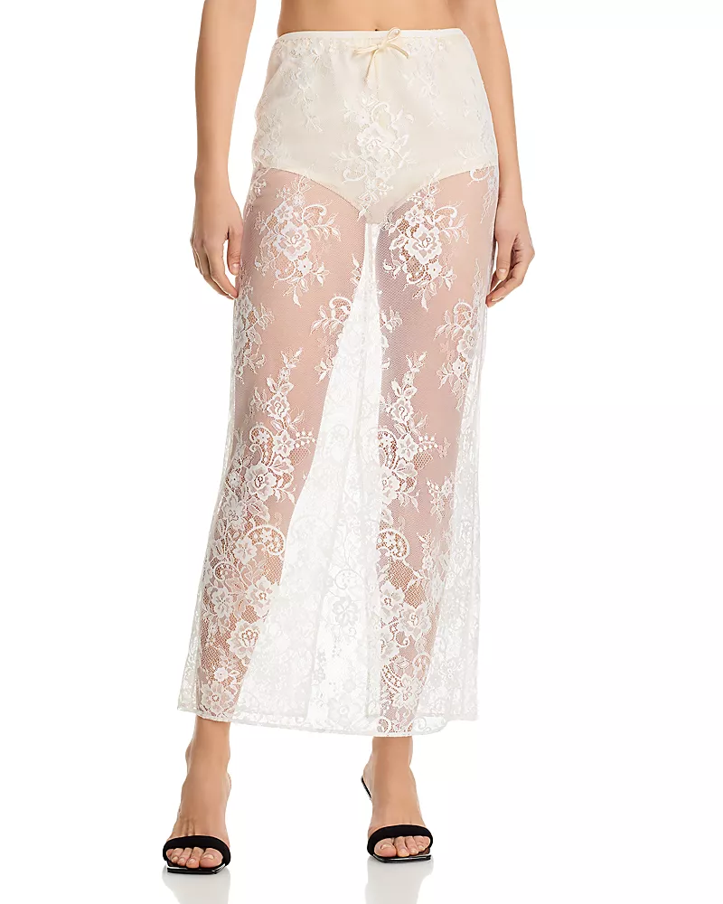 Aya Muse Eteri Lace Skirt