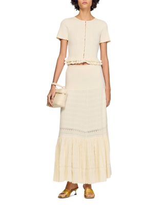 Aria Long Knit Skirt