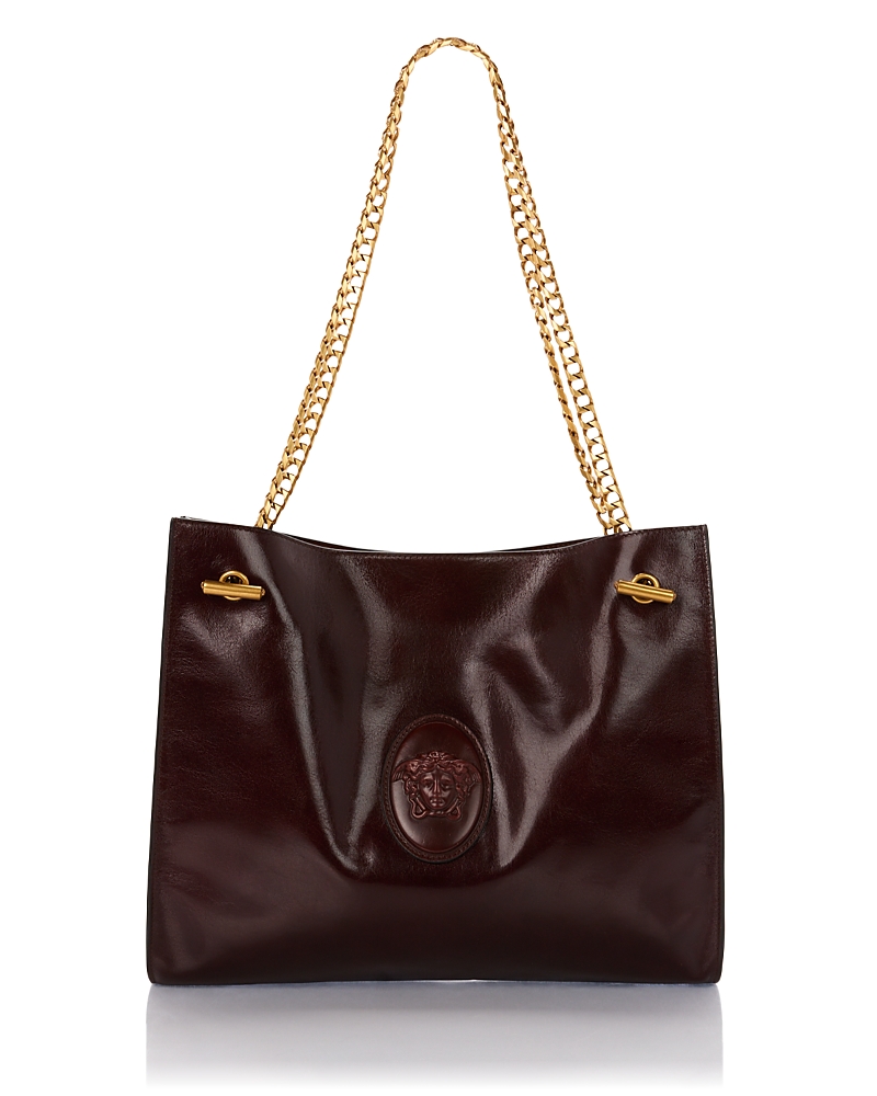 Versace Medium Leather Shoulder Bag