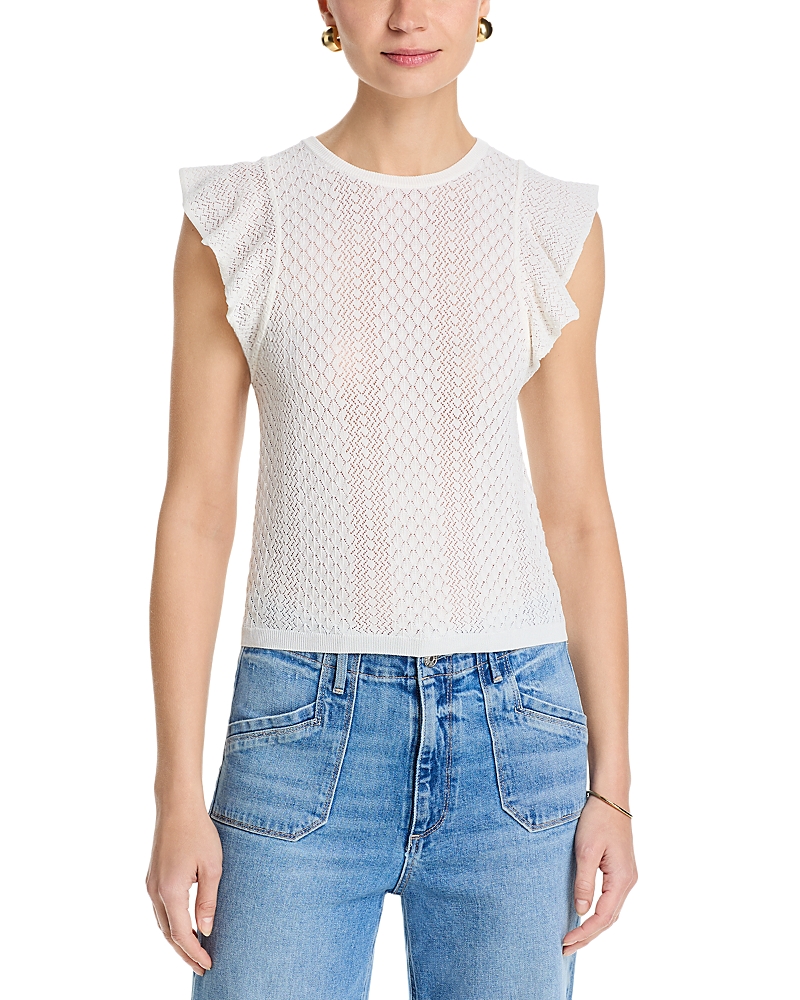 Paige Margot Ruffle Sleeve Tank