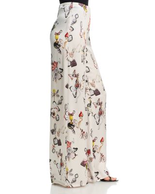 Dani Butterfly 3/4 Sleeve Blouse & Kima Butterfly Straight Pants