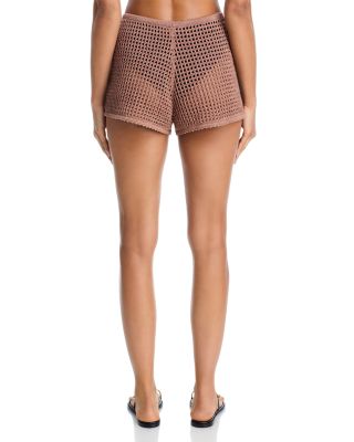 Solan Pointelle Knit Shorts