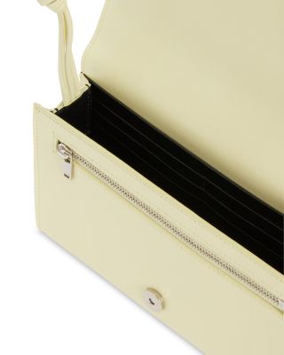 Tangle Mini Yellow Leather Wallet Crossbody