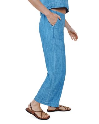Clean Waist Denim Pants