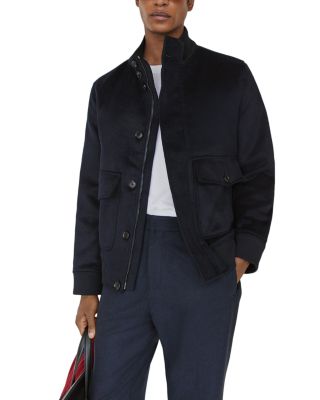 Reiss Hadley Bomber Wool Blend Jacket