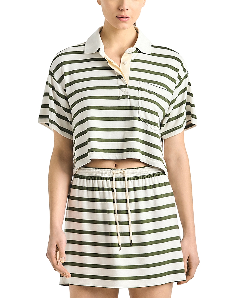 Derek Lam 10 Crosby Melina Striped Skirt