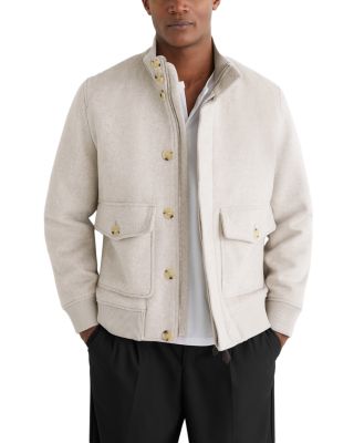 Hadley Bomber Wool Blend Jacket