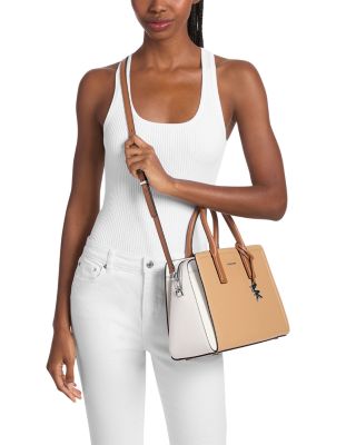Laila Medium Leather Satchel 