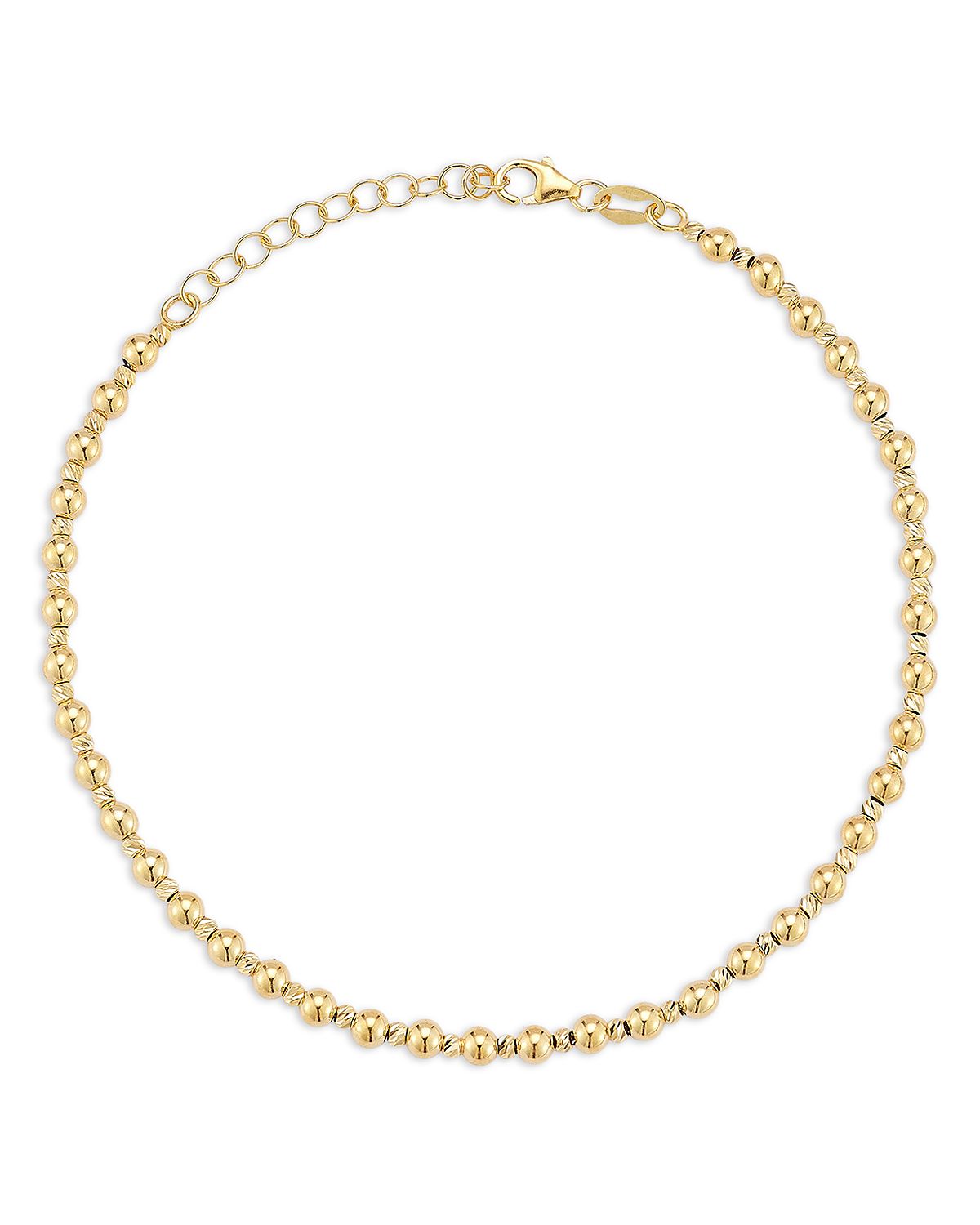 Bloomingdale's Fine Collection Polished Ball Link Bracelet