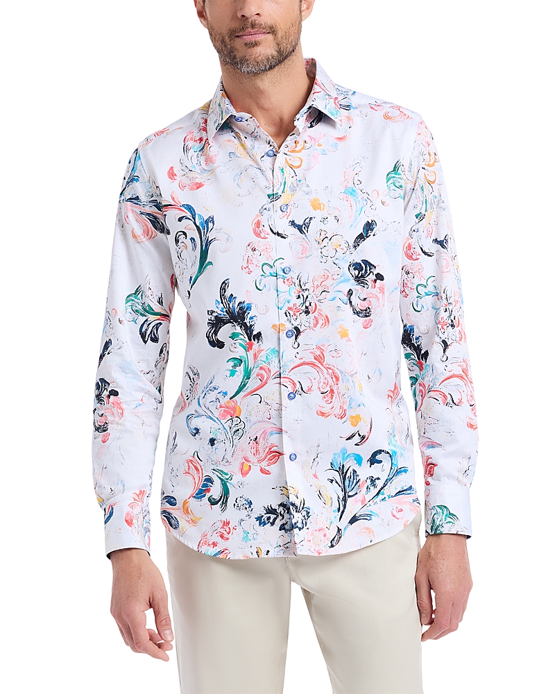 Robert Graham Aldersgate Printed Long Sleeve Woven Shirt