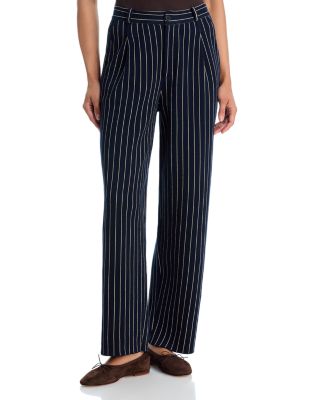 Pinstriped Carpenter Pants