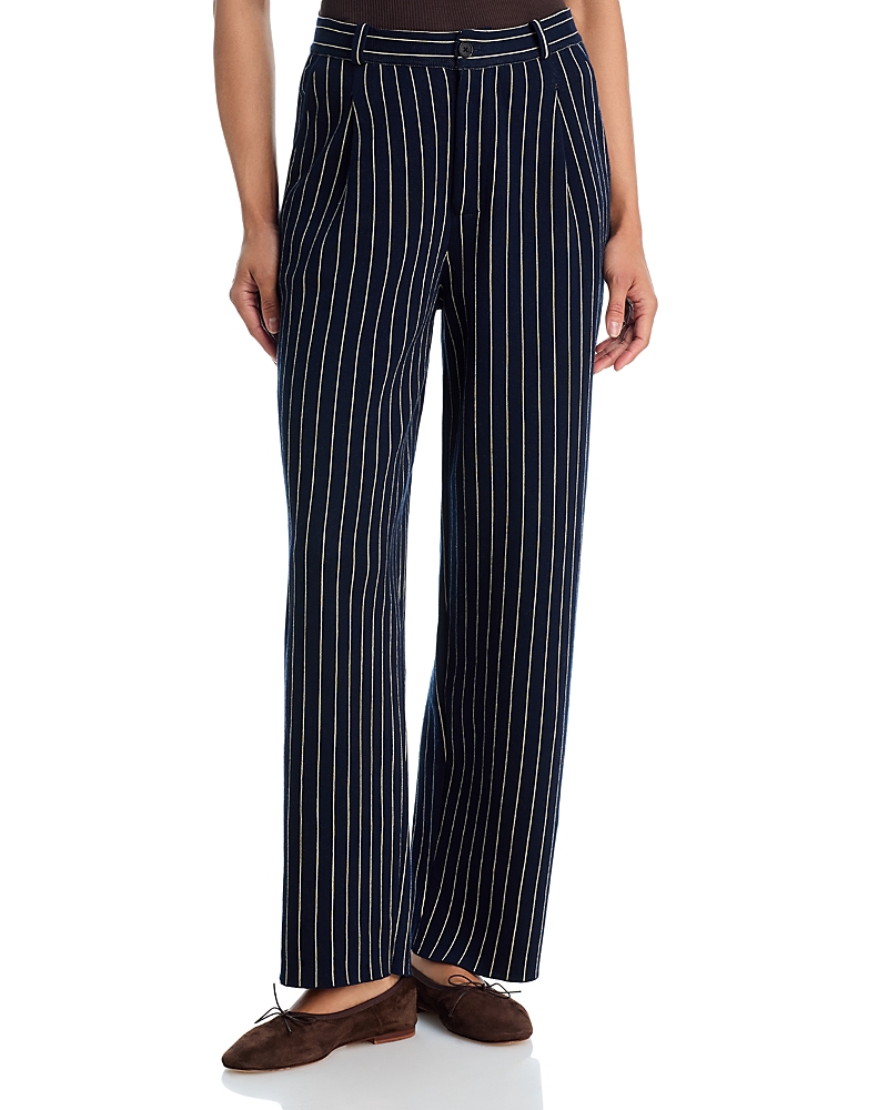 Guest in Residence Pinstriped Carpenter Pants