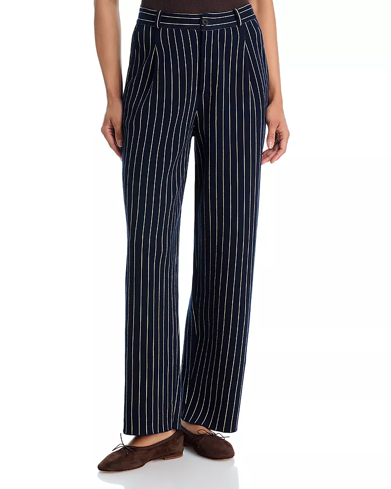 Guest in Residence Pinstriped Carpenter Pants