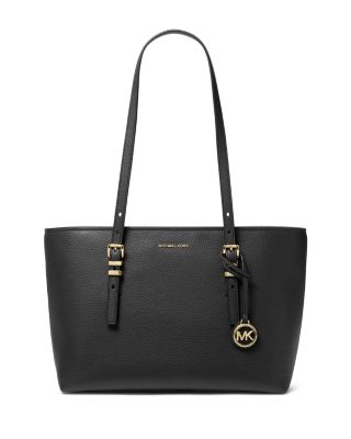 Quinn Medium Pebbled Leather Tote Bag