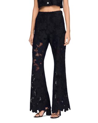 Amani Guipure Lace Trousers