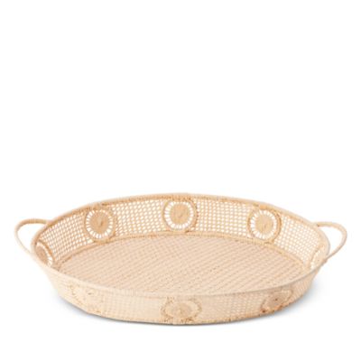 Raffia Round Tray