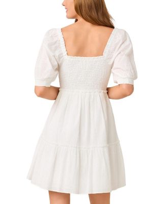  Hadly Short Sleeve Smocked Dress