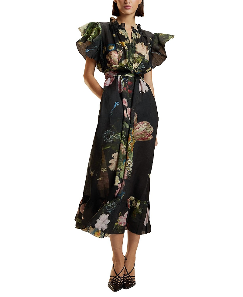 Cynthia Rowley Ramie Kaftan