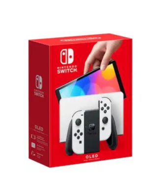  Switch Oled White Bundle with Accessories and Pokemon Z-A Game