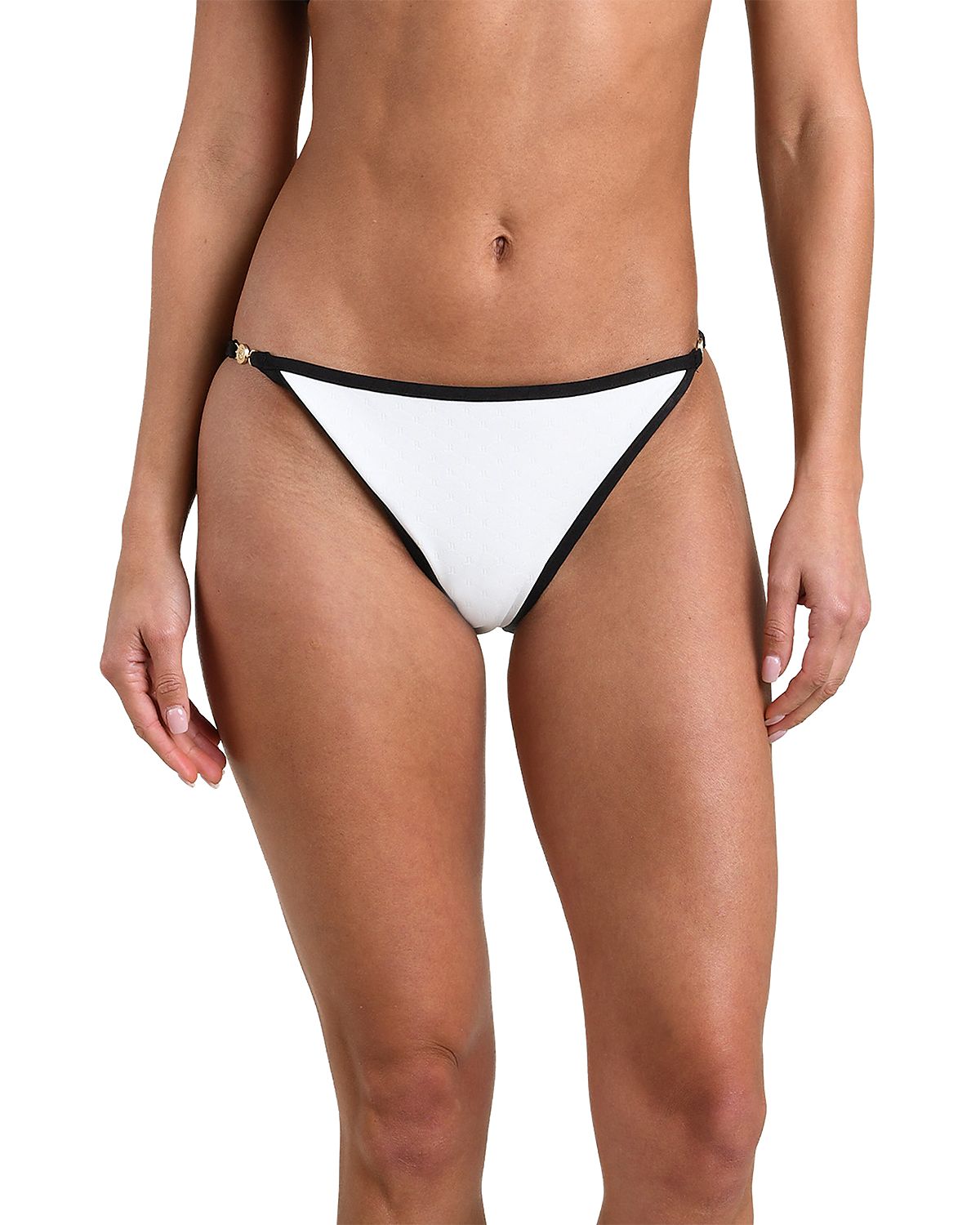 L'Agence Violet Fine Line String Bikini Bottom