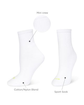 Sport Mini Crew Socks, Pack of 6