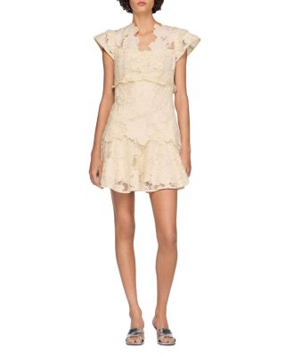 Lyrella Guipure Mini Dress