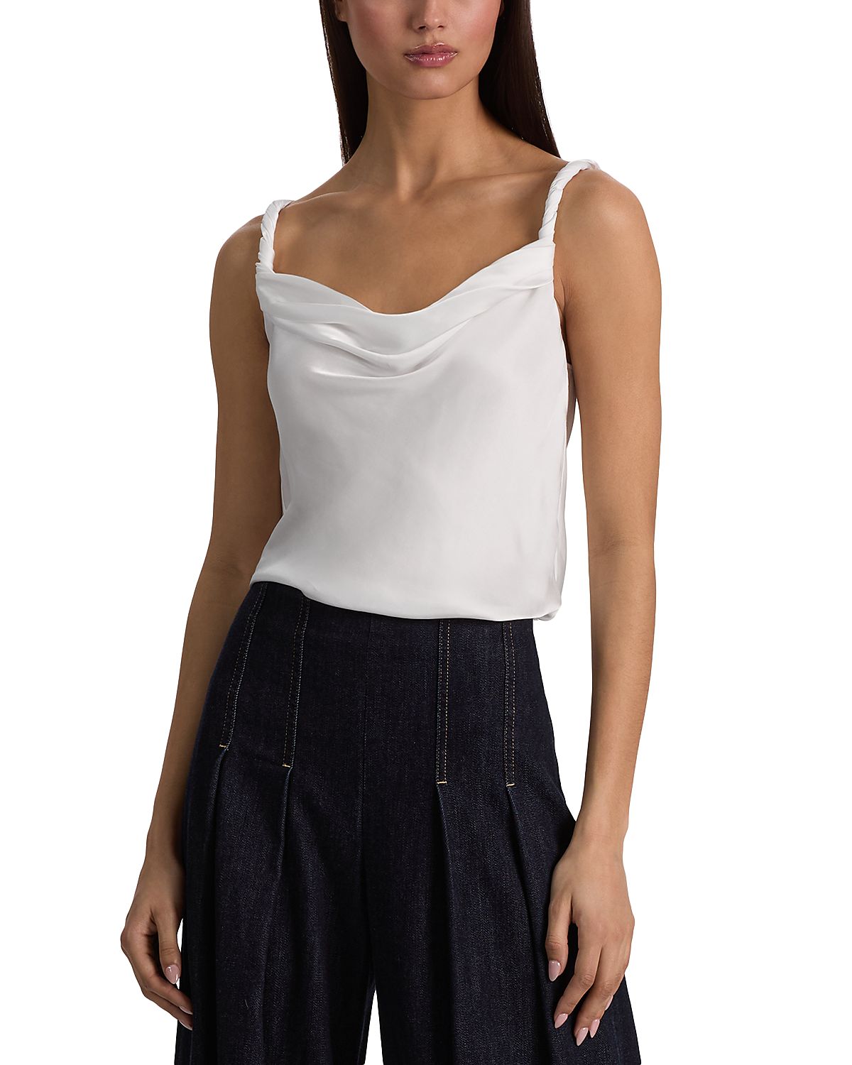 Alice and Olivia Monique Twist Strap Top