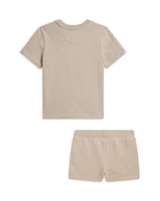 Girls' Flag Jersey Tee & French Terry Shorts Set - Baby