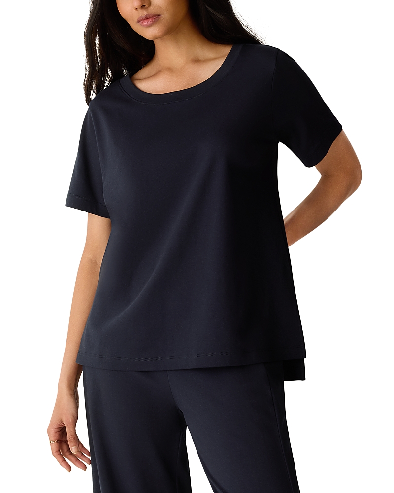 Eileen Fisher Jewel Neck Sleep Top