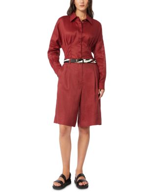Mstcaravan Wide Leg Bermuda Shorts